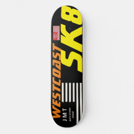 WESTCOAST SK8 8 1/2インチスケートボードデッキ スケートボード