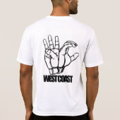 WestCoastSign Tシャツ (裏面)