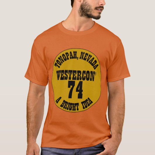 Westercon 74 Tシャツ（両面） Tシャツ (正面)