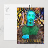 WESTERFIELDのセルフポートレート ポストカード (正面/裏面)