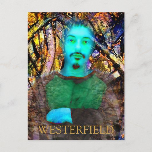 WESTERFIELDのセルフポートレート ポストカード (正面)