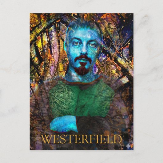 WESTERFIELDのセルフポートレート ポストカード (正面)