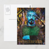 WESTERFIELDのセルフポートレート ポストカード (正面/裏面)