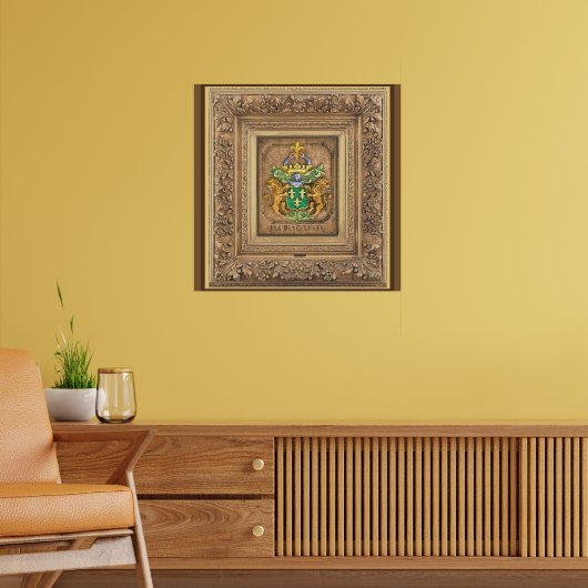 westerfield_オランダ_family_coat_of_arms ポスター (リビング2)