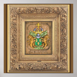 westerfield_オランダ_family_coat_of_arms ポスター