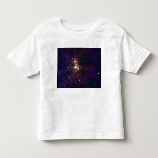 Westerlund 2、若い星団 トドラーTシャツ (正面)