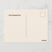 Western クール Saloonの追加メッセージ ポストカード (裏面)