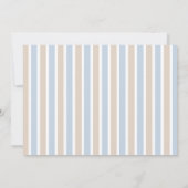 Western 1st Birthday Photo Invitation 招待状 (裏面)