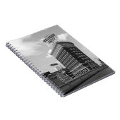 Western Auto Sign Black & White Architecture Photo ノートブック (右側)