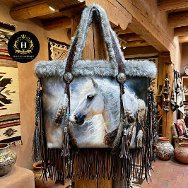 Western Baroque Ivory War Horse Tissue Paper 薄葉紙