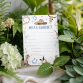 Western Birthday Time Capsule Card 招待状