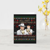 Western Biscuits And S Christmas Quote  カード (黄色い花)