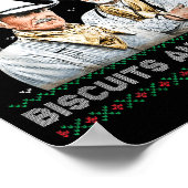 Western Biscuits And S Christmas Quote  ポスター (角)