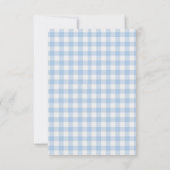 Western Blue Boys Rodeo Cowboy サンキューカード (裏面)