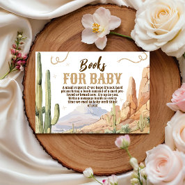 Western Books for Baby Card エンクロージャーカード