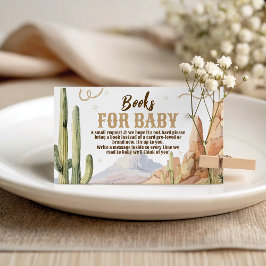 Western Books for Baby Card エンクロージャーカード