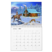 WESTERN CALENDAR # 1 カレンダー (1月 2027)