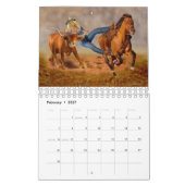 WESTERN CALENDAR # 1 カレンダー (2月 2027)