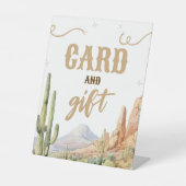 Western Cards and Gifts Sign 台座サイン (正面)