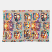 Western Chili Cookoffシーン1 キッチンタオル (横)