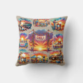 Western Chili Cookoffシーン1 クッション (裏面)