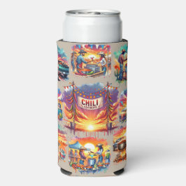 Western Chili Cookoffシーン1 スリム缶クーラー