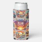 Western Chili Cookoffシーン1 スリム缶クーラー (Seltzer正面)