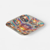 Western Chili Cookoffシーン1 ペーパープレート (傾斜あり)