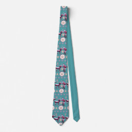 Western Christmas Donkey Reindeer Neck Tie ネクタイ