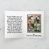 western Christmas holiday card シーズンカード (内部)