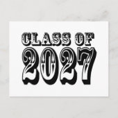 Western Class of 2027 Graduation ポストカード (正面)