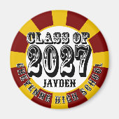 Western Class of 2027 Graduation マグネット (正面)