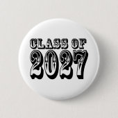 Western Class of 2027 Graduation 缶バッジ (正面)
