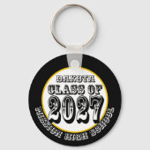 Western Class of 2027 Photo Graduation キーホルダー (正面)