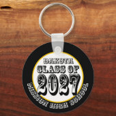 Western Class of 2027 Photo Graduation キーホルダー (正面)