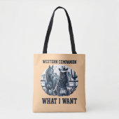 Western Companion トートバッグ (正面)
