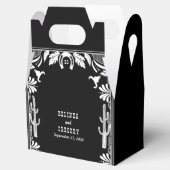 Western Country Cowboy Rustic Wedding Welcome フェイバーボックス (オープン)