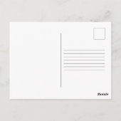 Western Countryside Barn with Horses ポストカード (裏面)