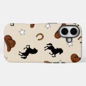 Western Cowboy Phone Case - Vintage Case-Mate iPhoneケース (裏面 (横))
