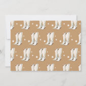 Western Cowgirl Dirty Thirty 30th Birthday Party サンキューカード (裏面)