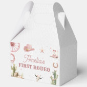 Western Cowgirl Rodeo Birthday フェイバーボックス (正面)