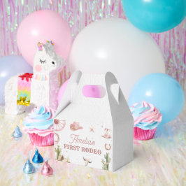 Western Cowgirl Rodeo Birthday フェイバーボックス