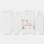 Western Cowgirl Rodeo Birthday フェイバーボックス (見開き)