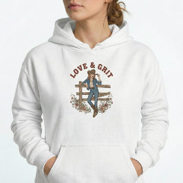 Western Cowgirl Vintage Pullover Hoodie Gift パーカ
