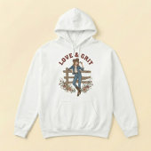 Western Cowgirl Vintage Pullover Hoodie Gift パーカ