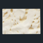 Western Cream White Gold Cowhide ラミネート プレート<br><div class="desc">Western Cowboy Cowgirl Gold Cream Cowhide</div>