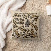 Western Decor Pillow クッション (ブランケット)