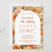 Western Desert Birthday Party 招待状 (正面)