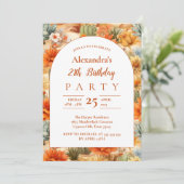 Western Desert Birthday Party 招待状 (スタンド正面)