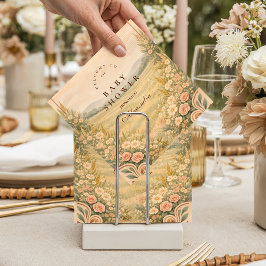 Western Desert Floral Baby Shower スタンダードカクテルナプキン